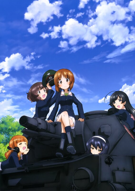 Girls on Tank — Blue