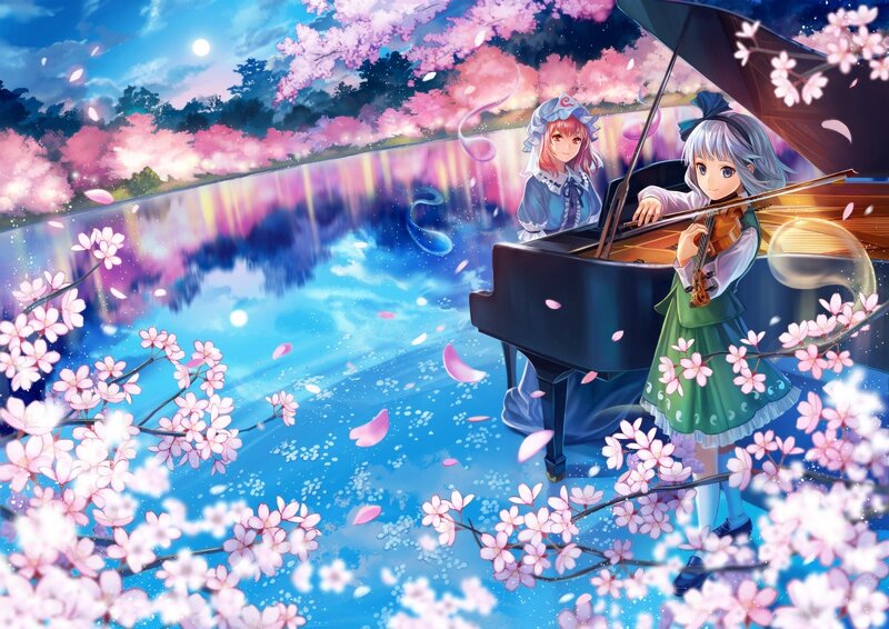 Girls Playing Music