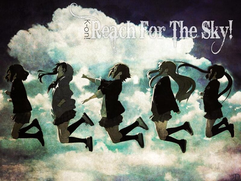 Girls Running in the Sky
