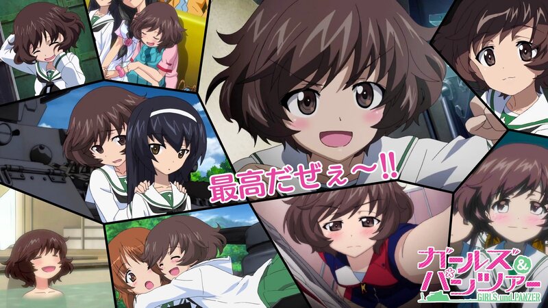 Girls und Panzer collage