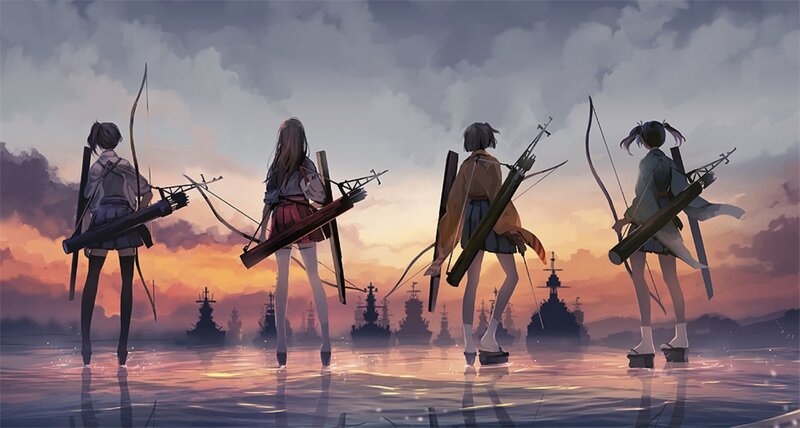Girls with Bows and Arrows