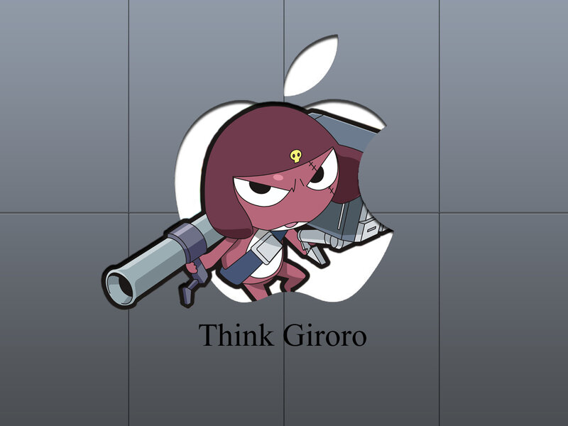 Giroro in Apple logo