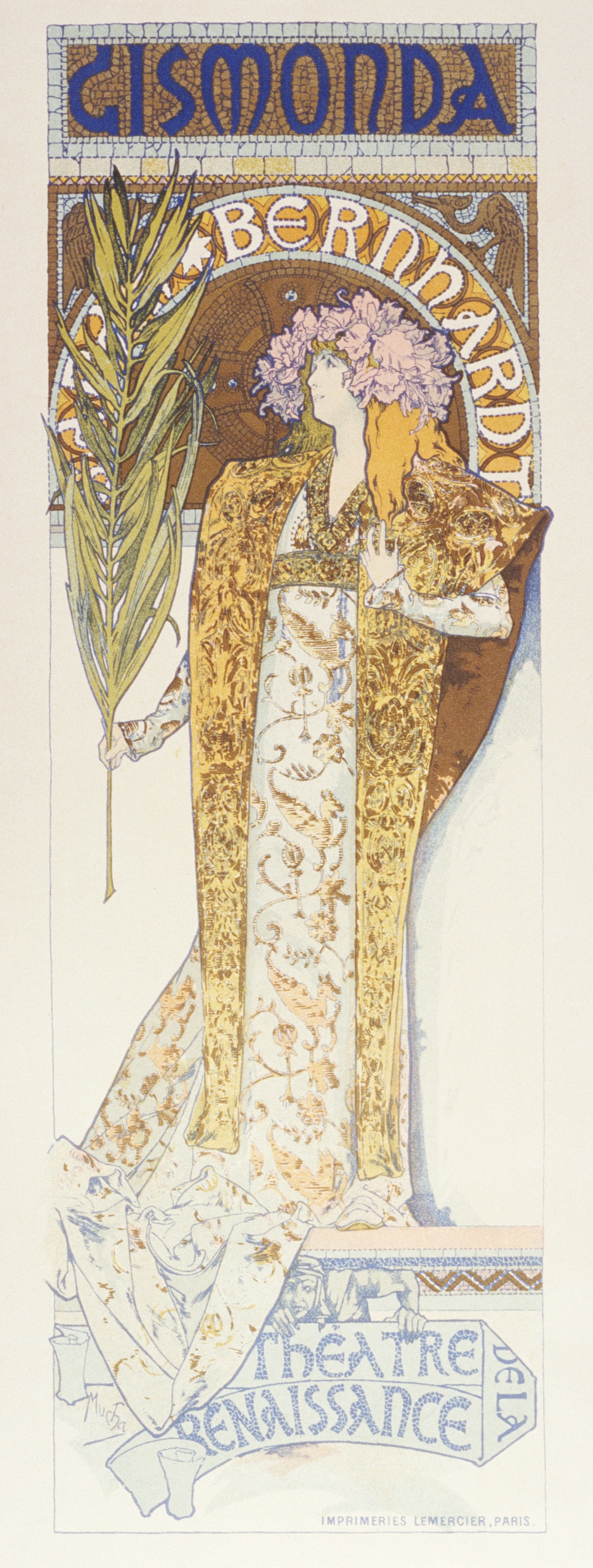 Gismonda poster by Mucha