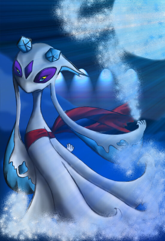 Glaceon in the storm