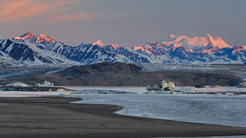 Glacier and Icebergs
