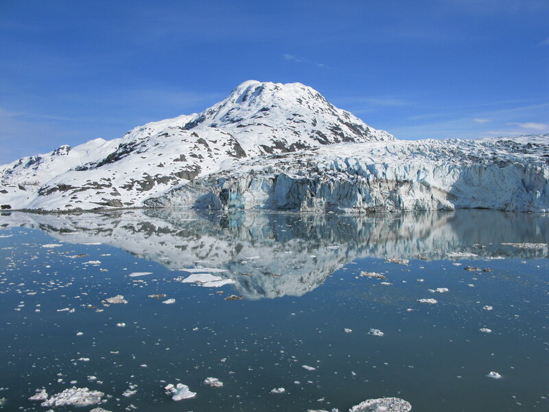 Glacier and Mountain