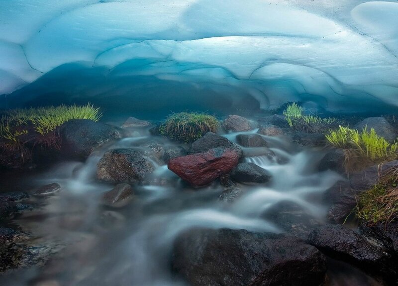 Glacier Cave Stream