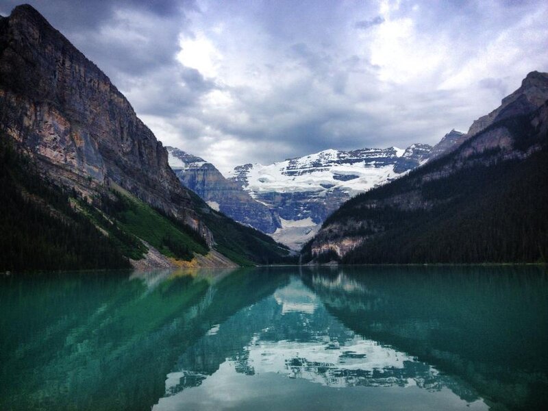 Glacier-fed Lake