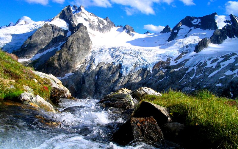 Glacier-fed Stream