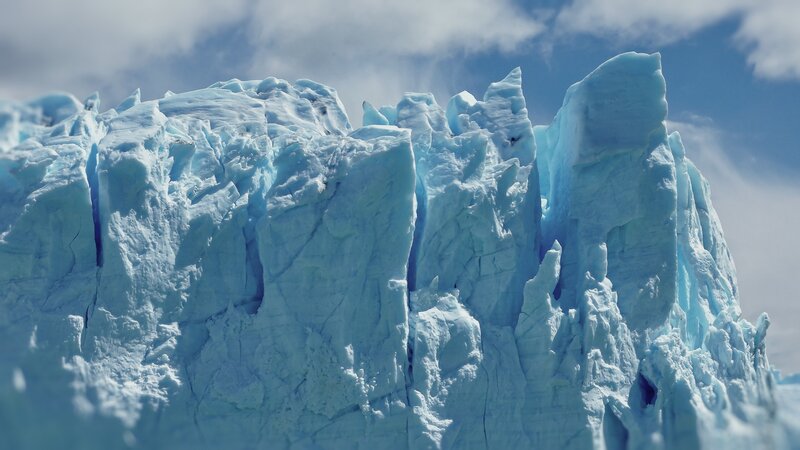 Glacier Formation — Blue