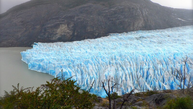 Glacier Front — Blue