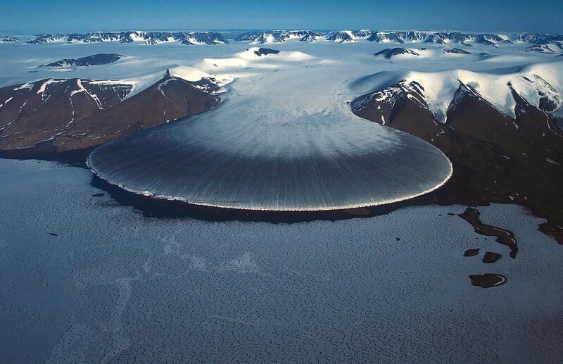 Glacier in Arctic