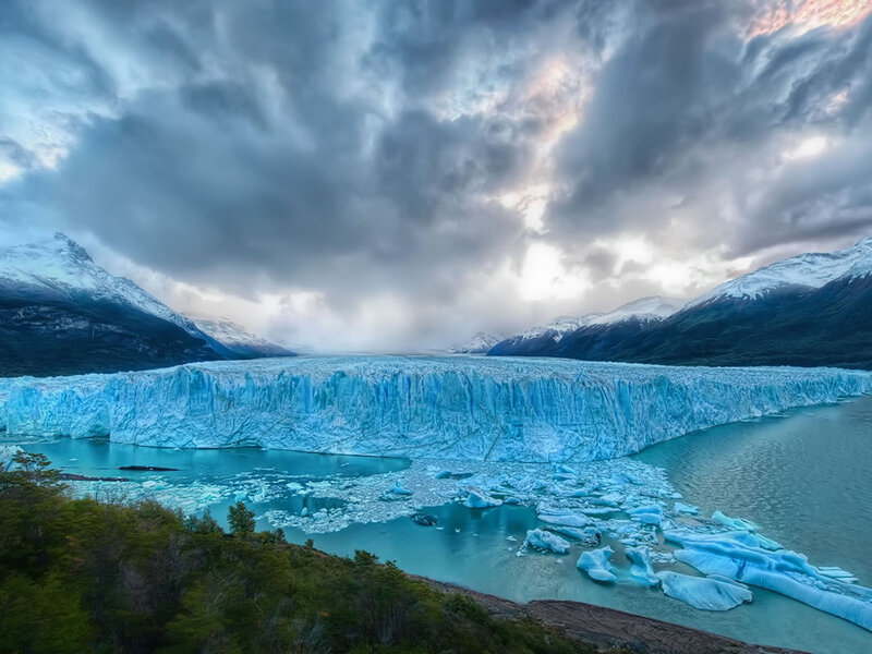 Glacier in Patagonia
