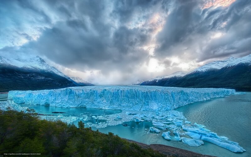 Glacier in Patagonia