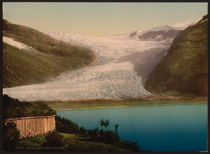 Glacier in Svalbard