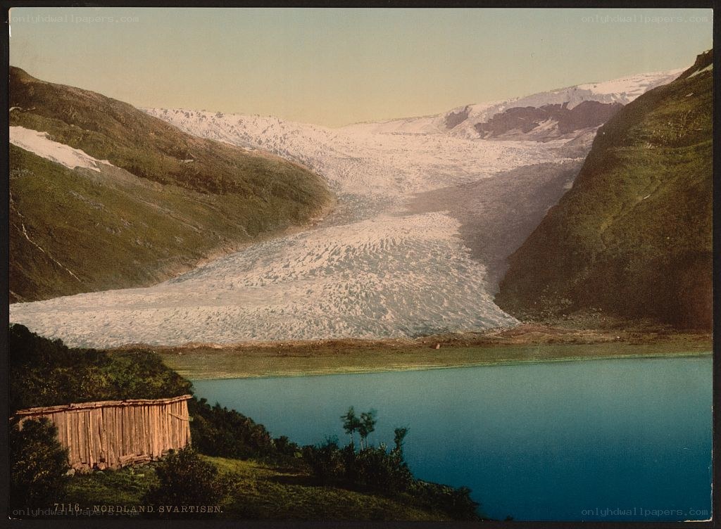 Glacier in Svalbard