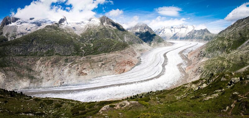 Glacier in the Alps