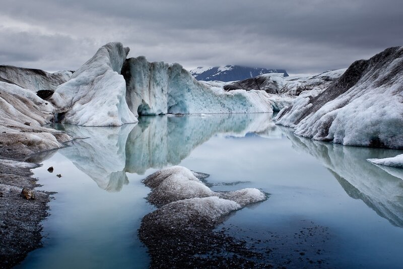 Glacier Lake Reflection