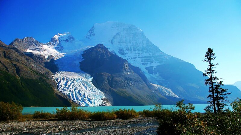Glacier Mountain Landscape