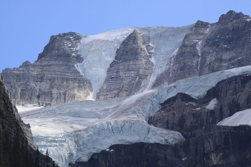Glacier on Mountain