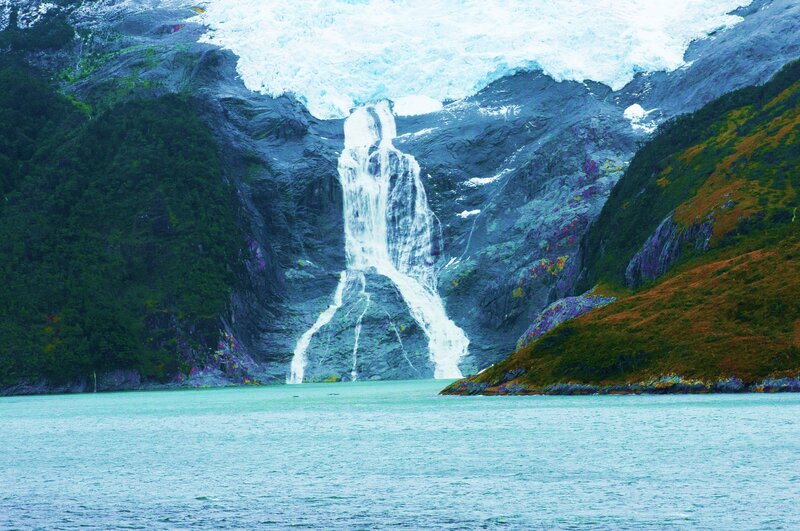 Glacier Waterfall