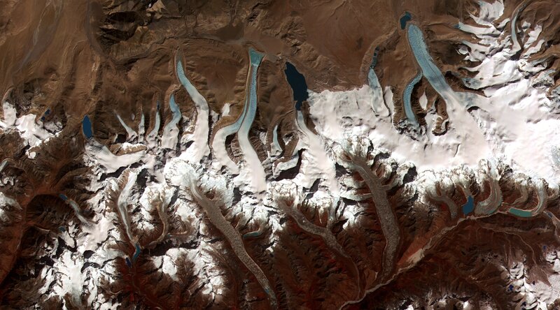 Glaciers and Mountain Lakes