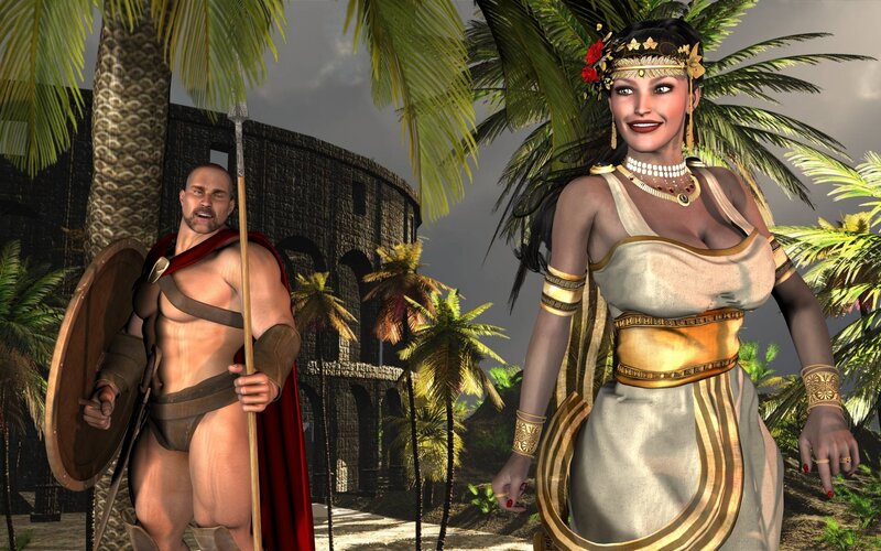 Gladiator and Queen