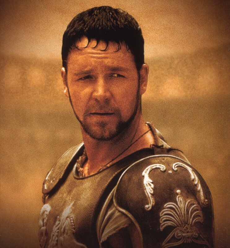 Gladiator in armor
