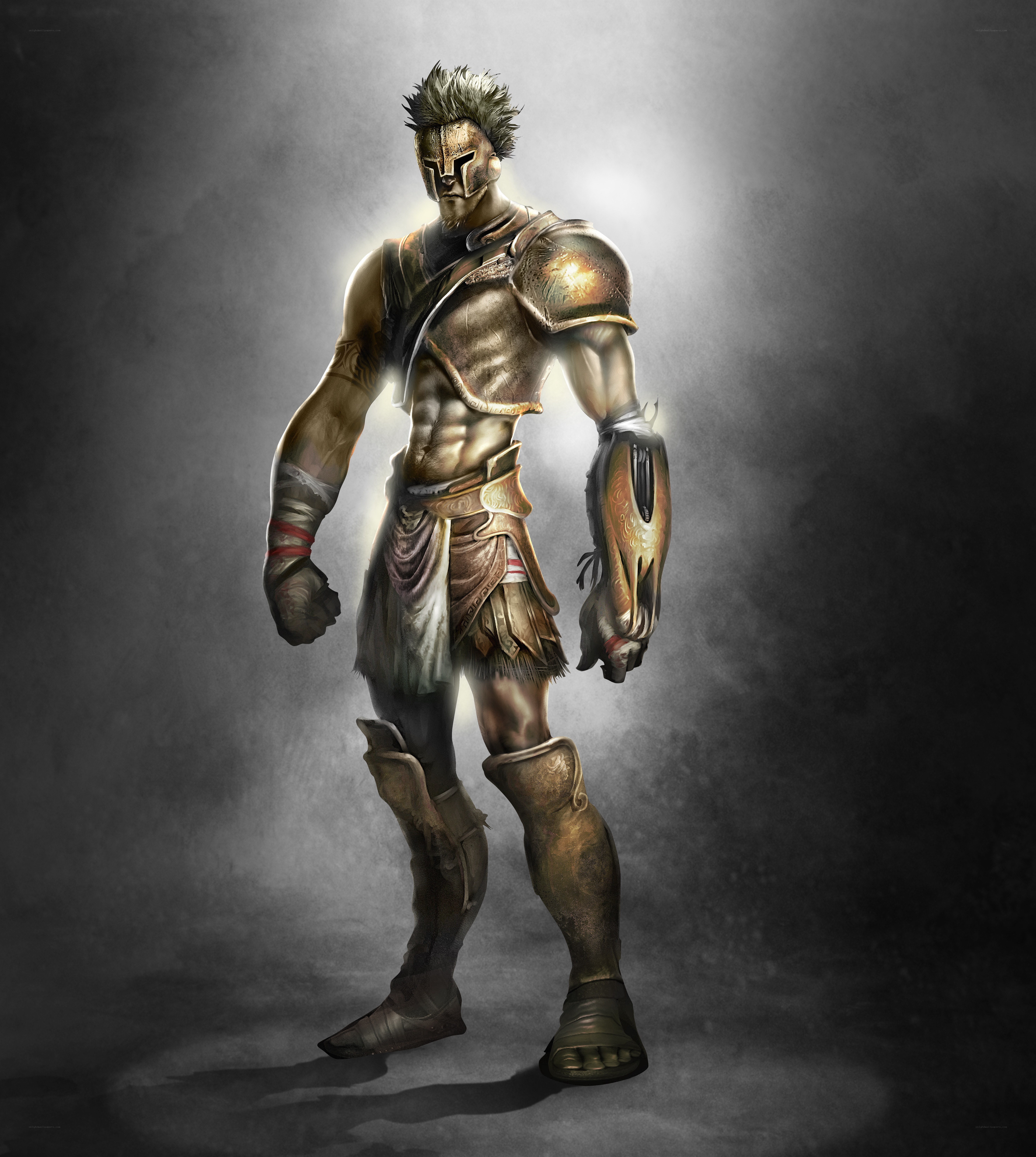 gladiator warrior concept art