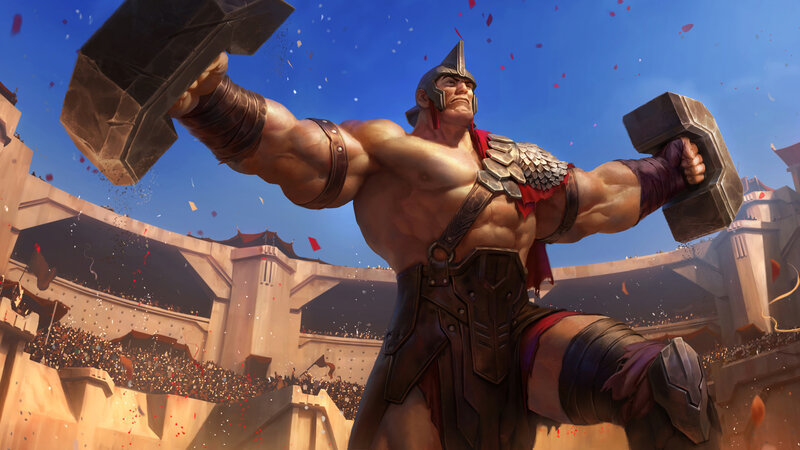 Gladiator with Hammers
