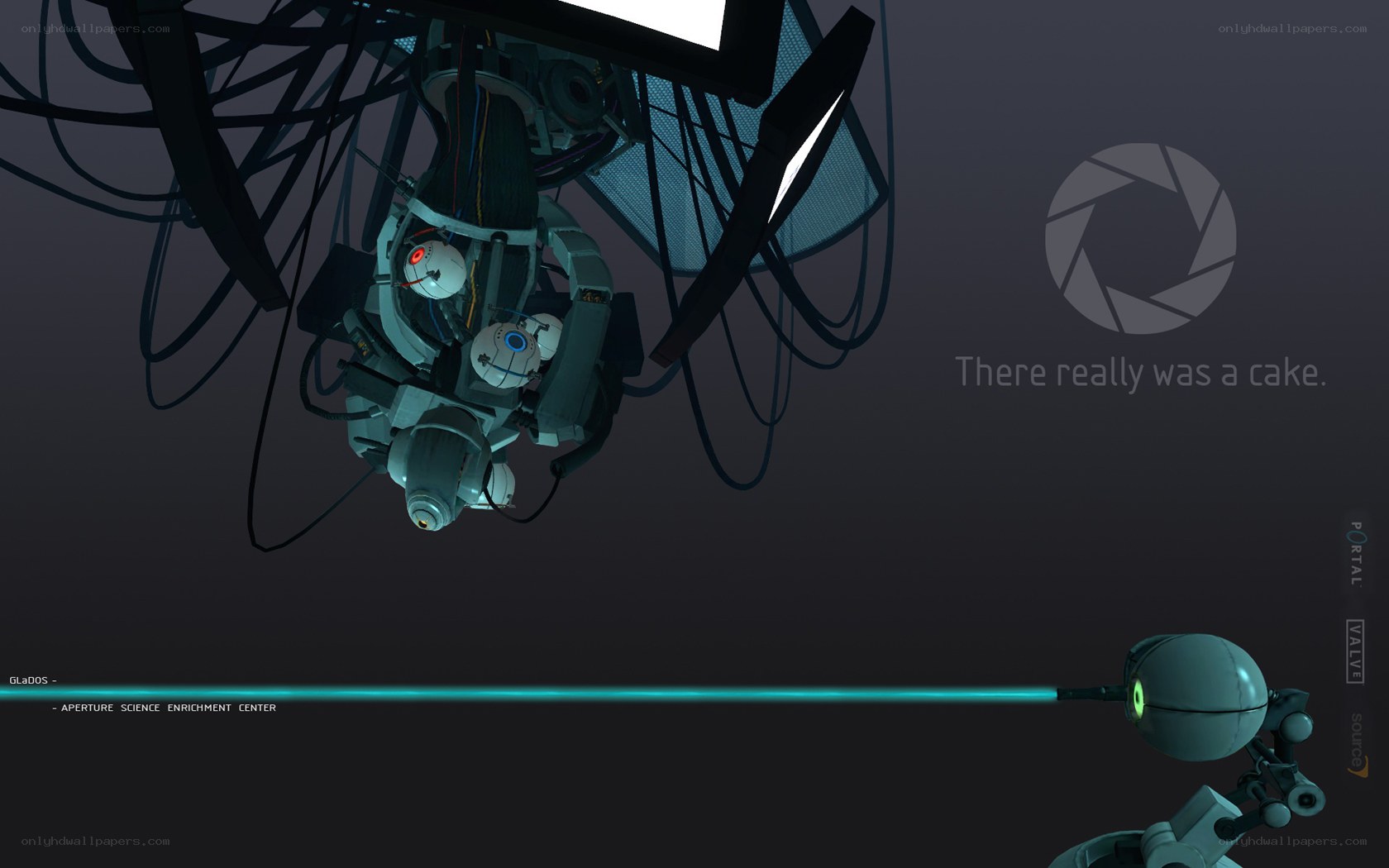 GlaDOS and the cake