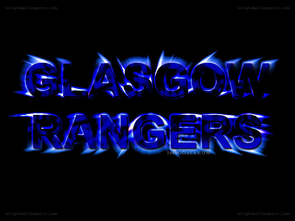 Glasgow Rangers text logo