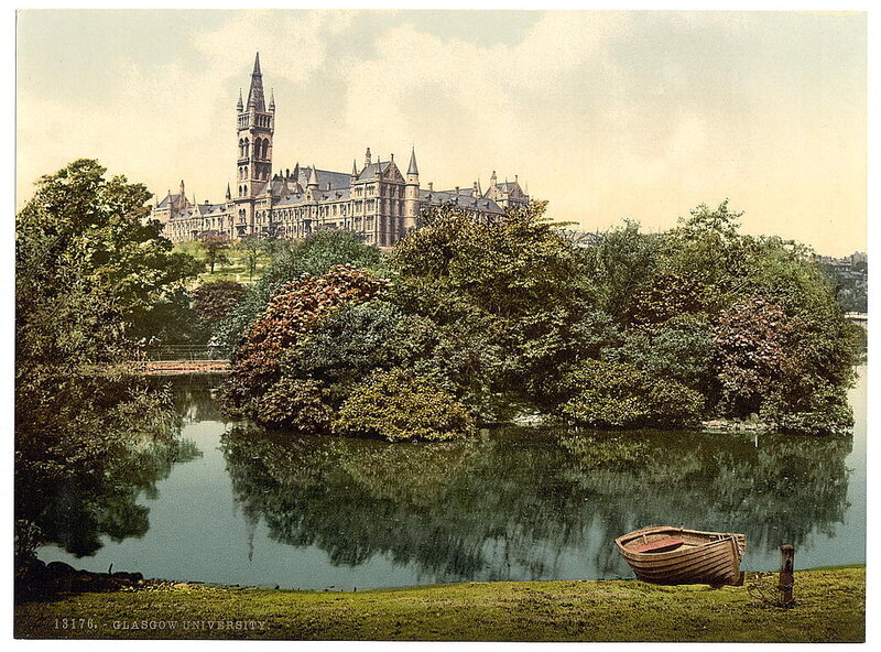 Glasgow University view