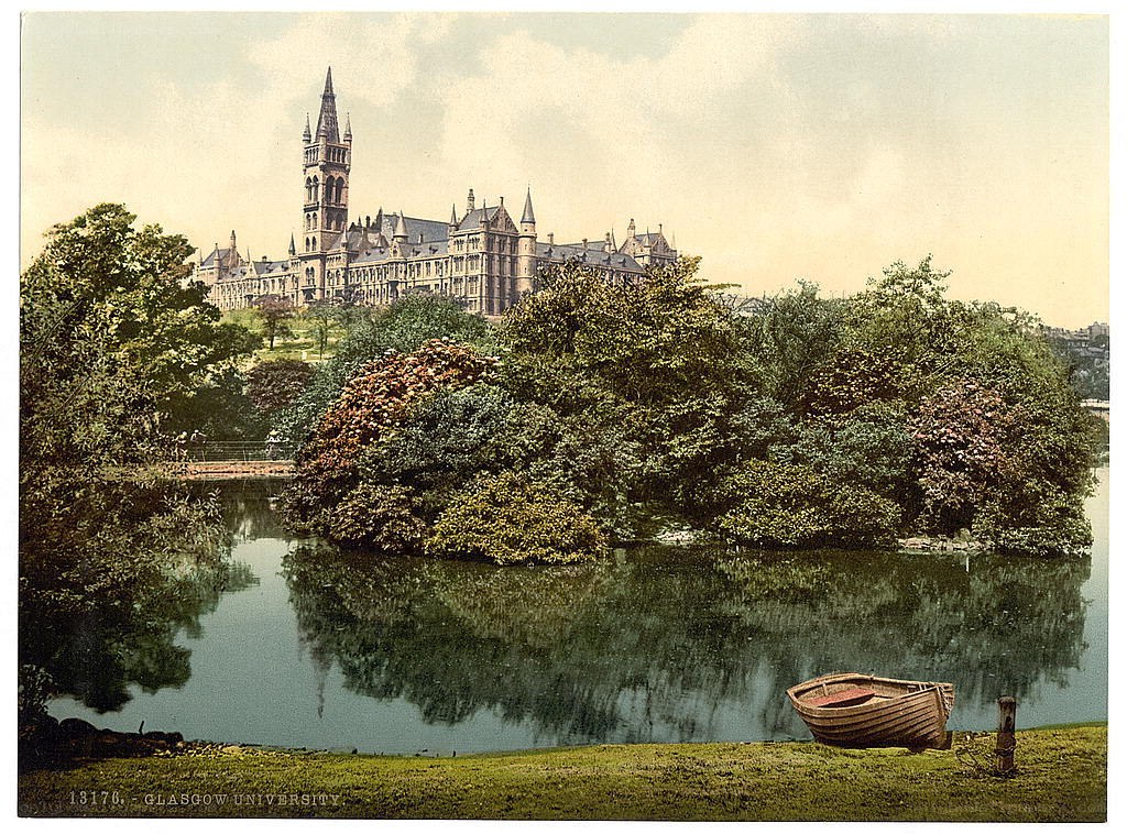 Glasgow University view