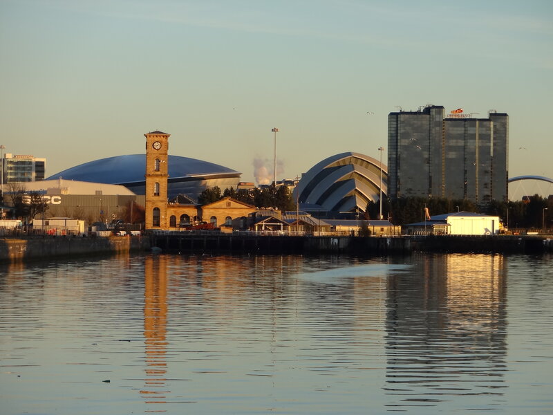 Glasgow Waterfront Skyline
