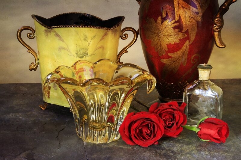 Glass and Ceramic Vessels