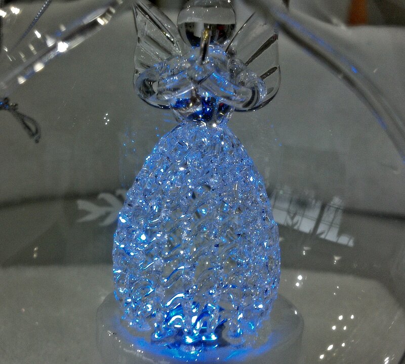 Glass Angel Figurine