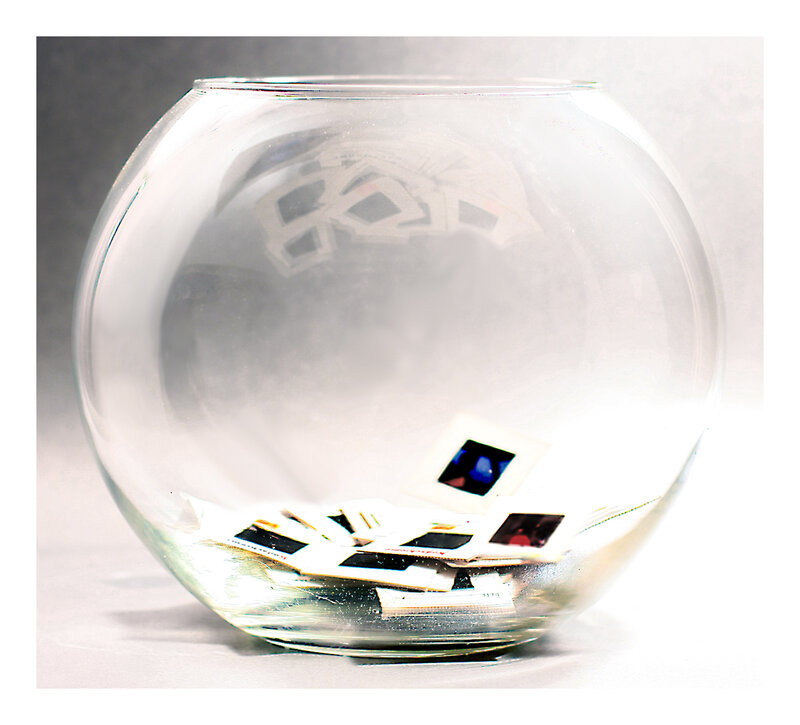 Glass Bowl with Photos