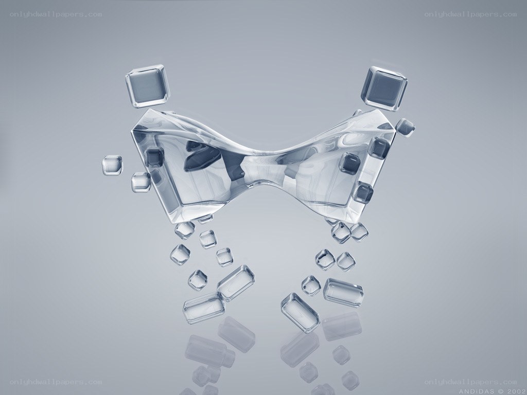 glass bowtie sculpture