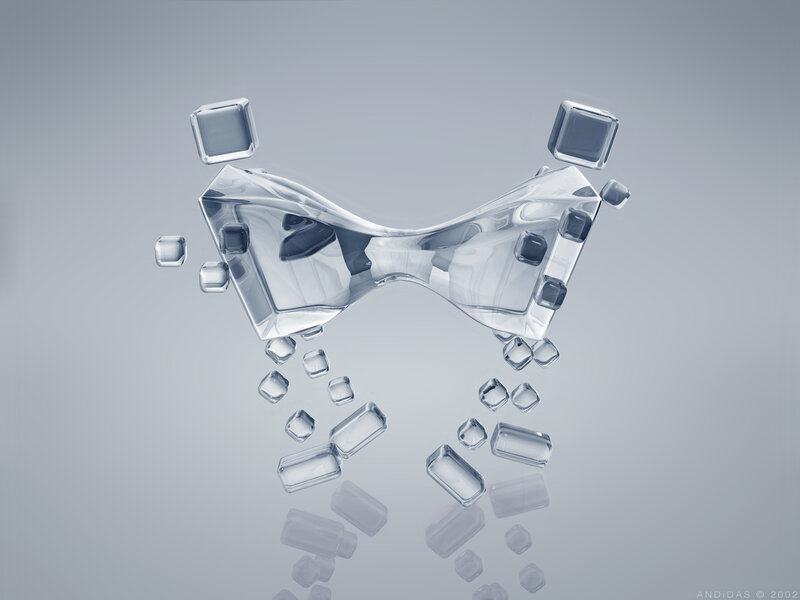 Glass Bowtie Shape