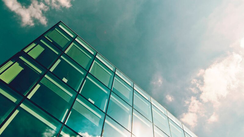 Glass Building Corner