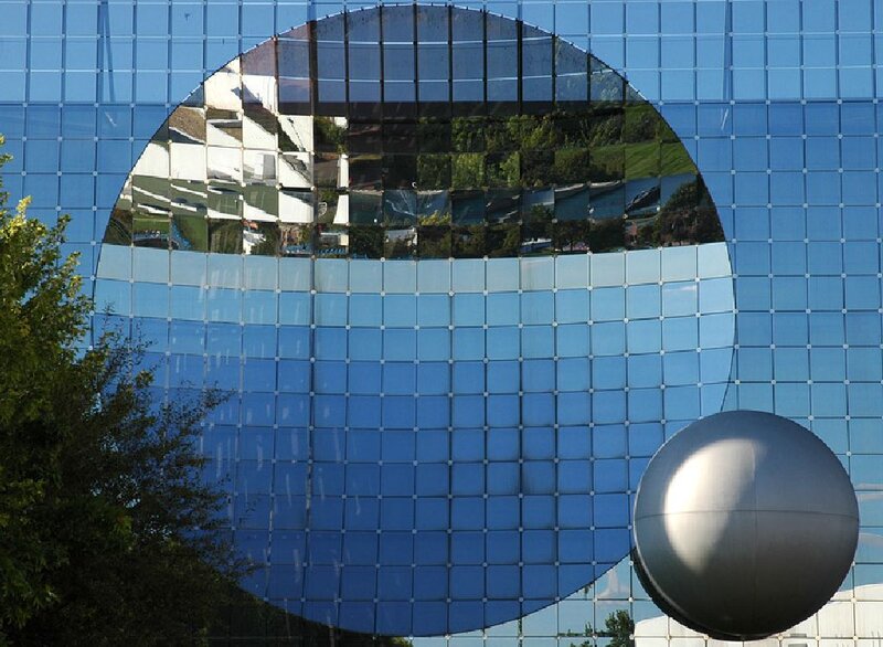 Glass Building Reflection