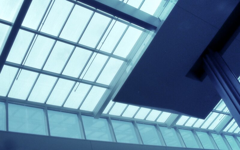 Glass Ceiling Structure