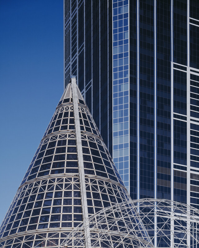 Glass Cone Structure