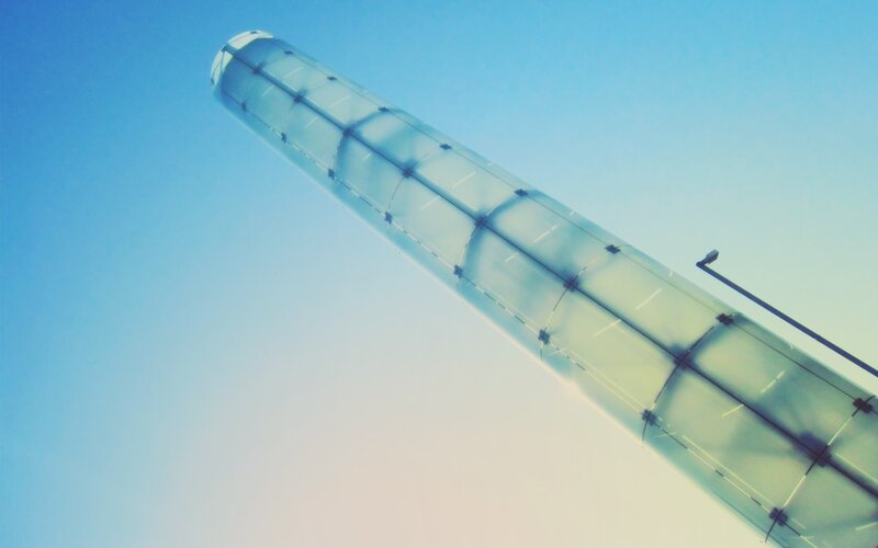 Glass-covered Tower