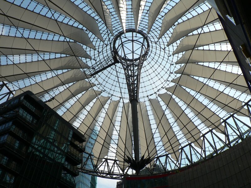 Glass Dome Ceiling — White, Modern