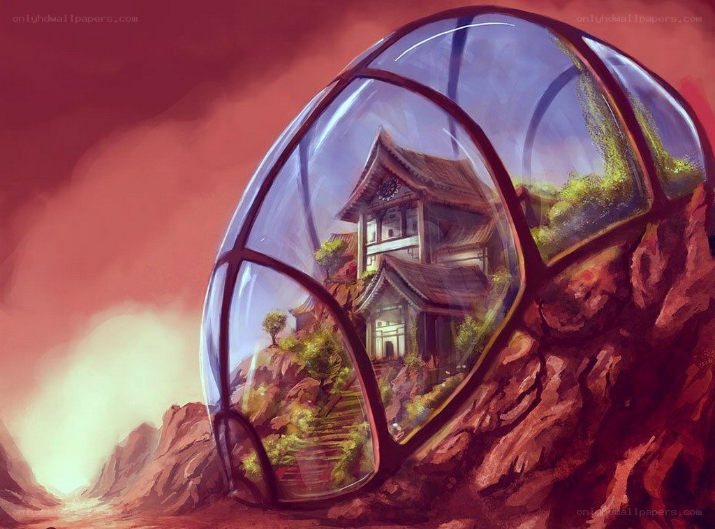 glass dome sanctuary
