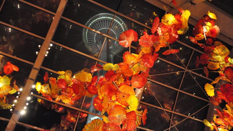 Glass Flower Installation