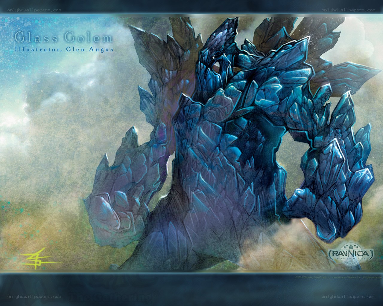 Glass Golem artwork
