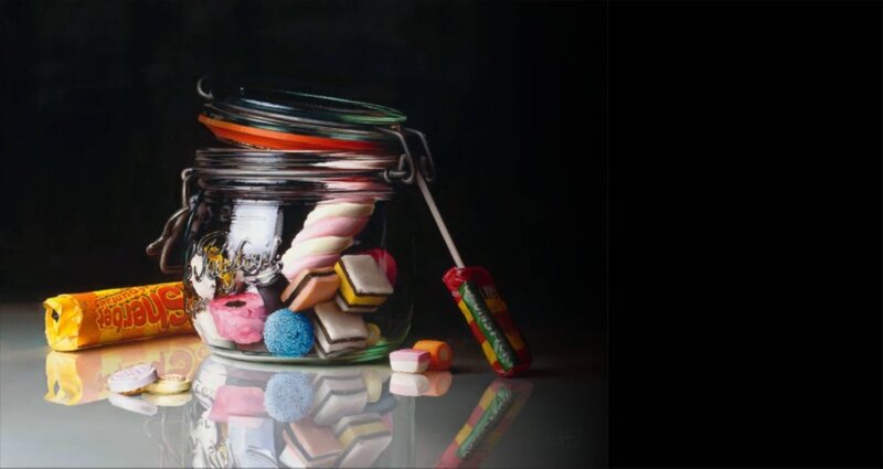 Glass Jar of Candy